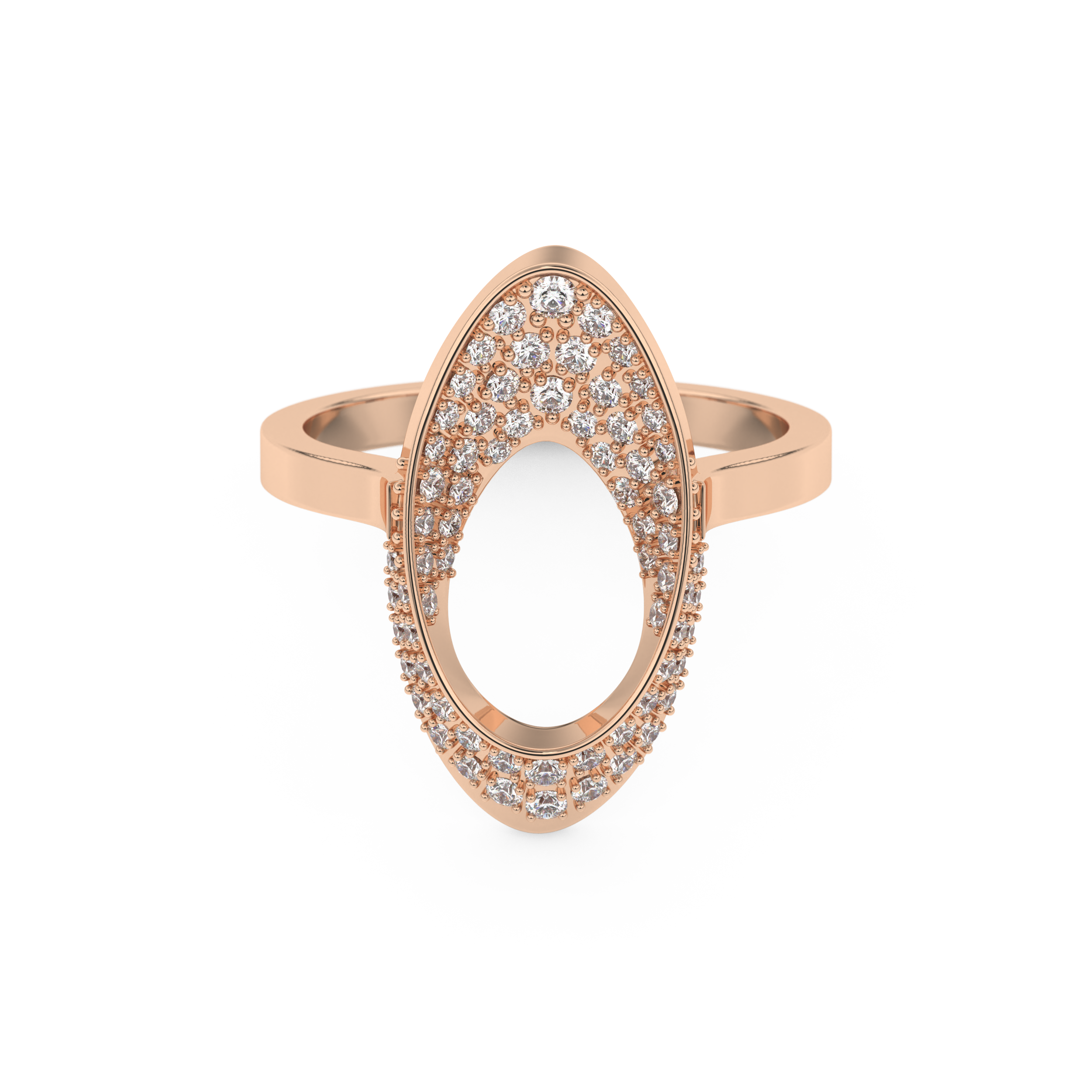 0.383 TCW Round Lab Grown Diamond Wedding Band