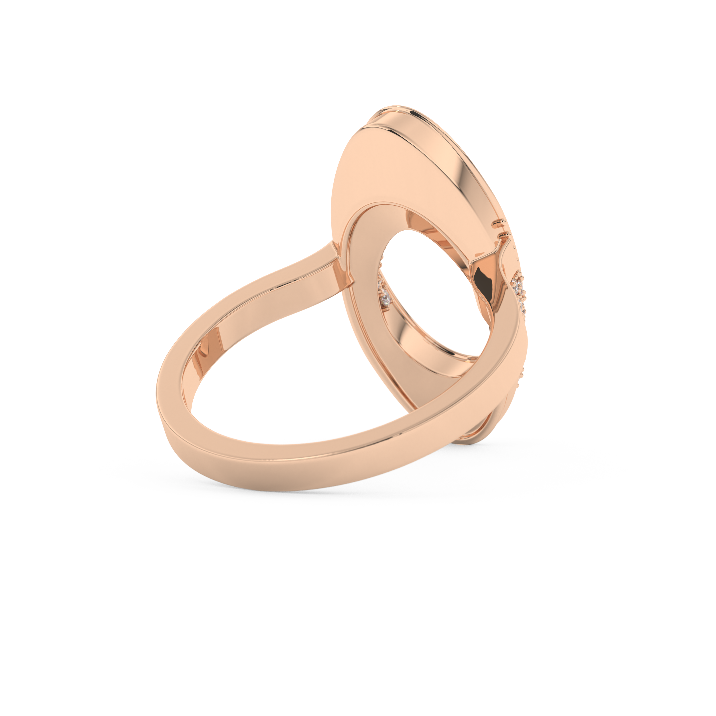 0.383 TCW Round Lab Grown Diamond Wedding Band