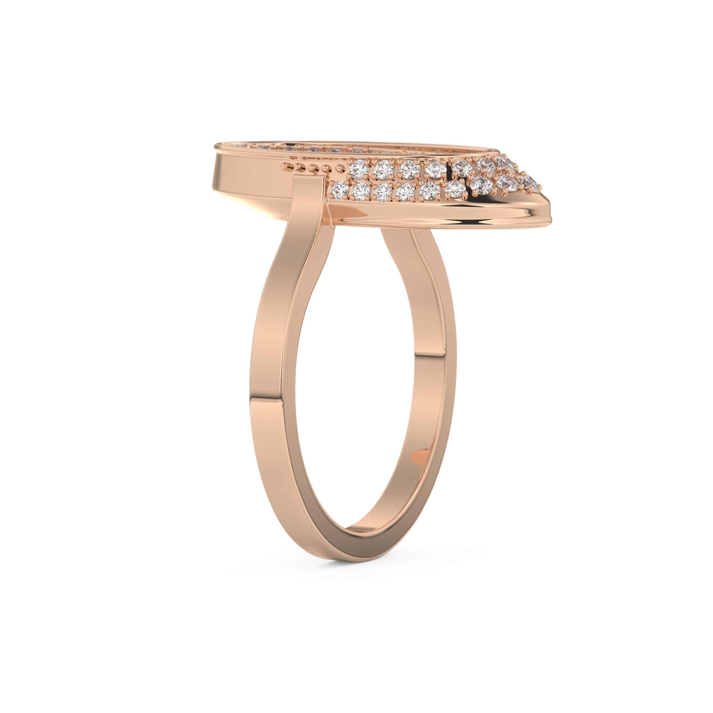 0.383 TCW Round Lab Grown Diamond Wedding Band