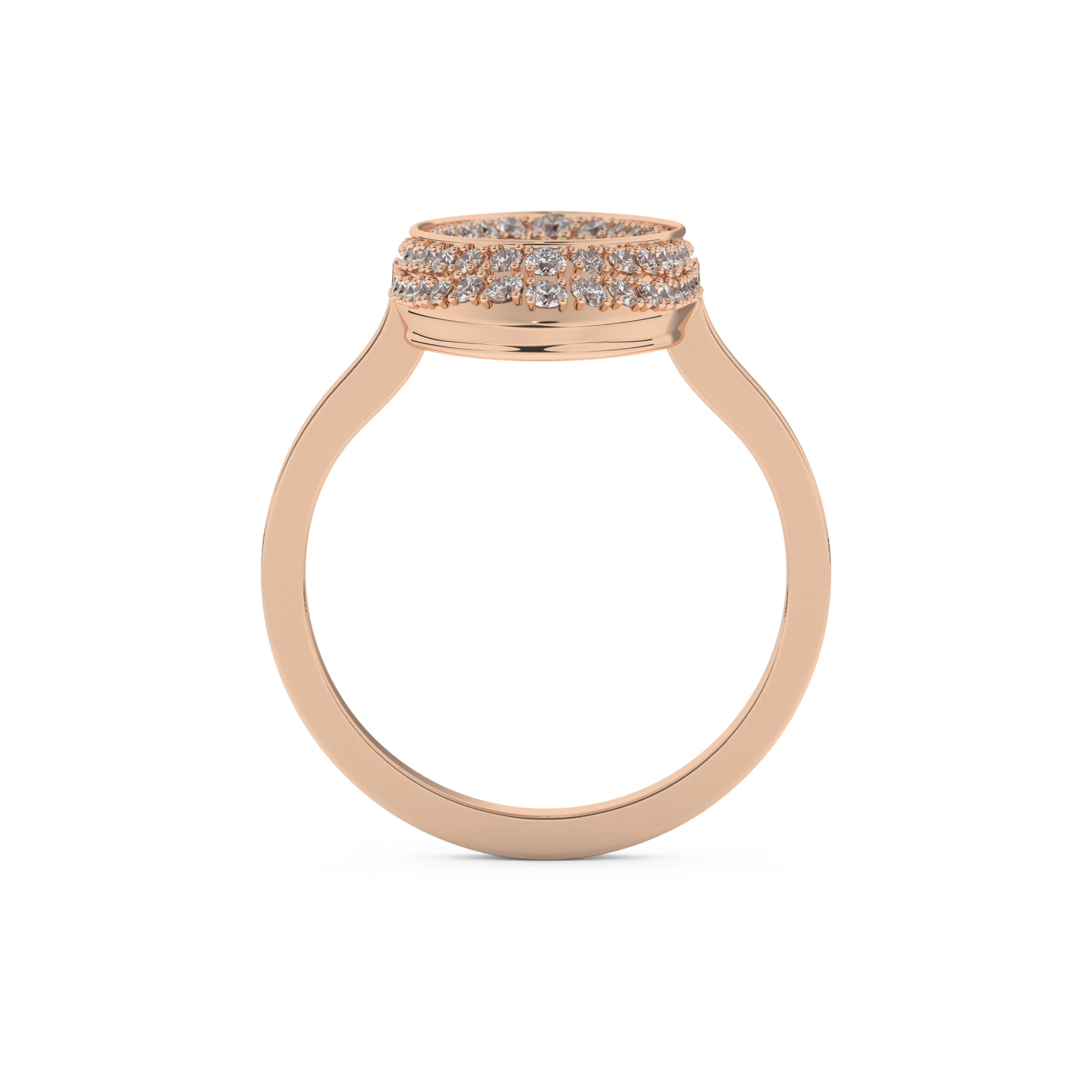 0.383 TCW Round Lab Grown Diamond Wedding Band