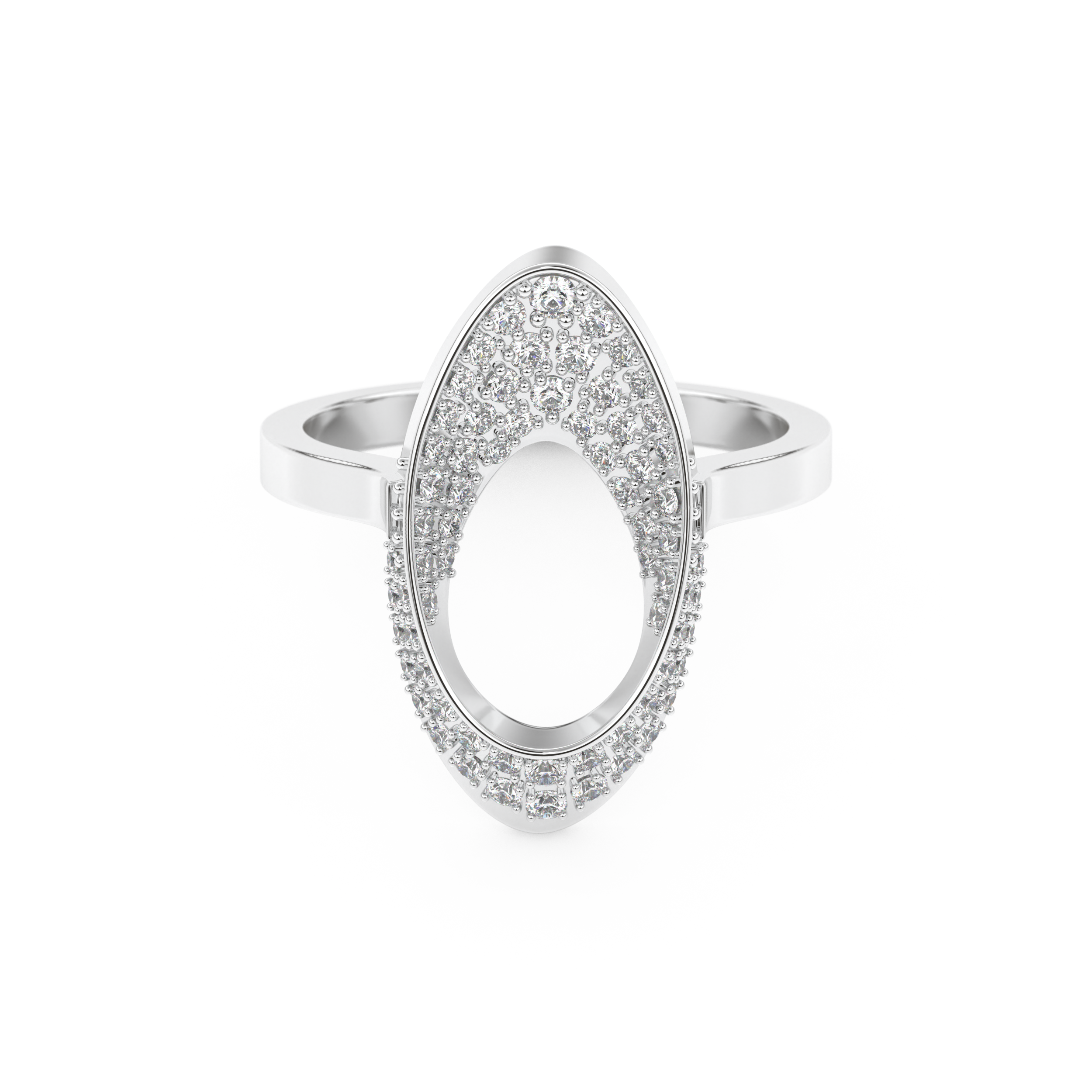 0.383 TCW Round Lab Grown Diamond Wedding Band