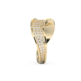 0.75 TCW Round Lab Grown Diamond Wedding Band