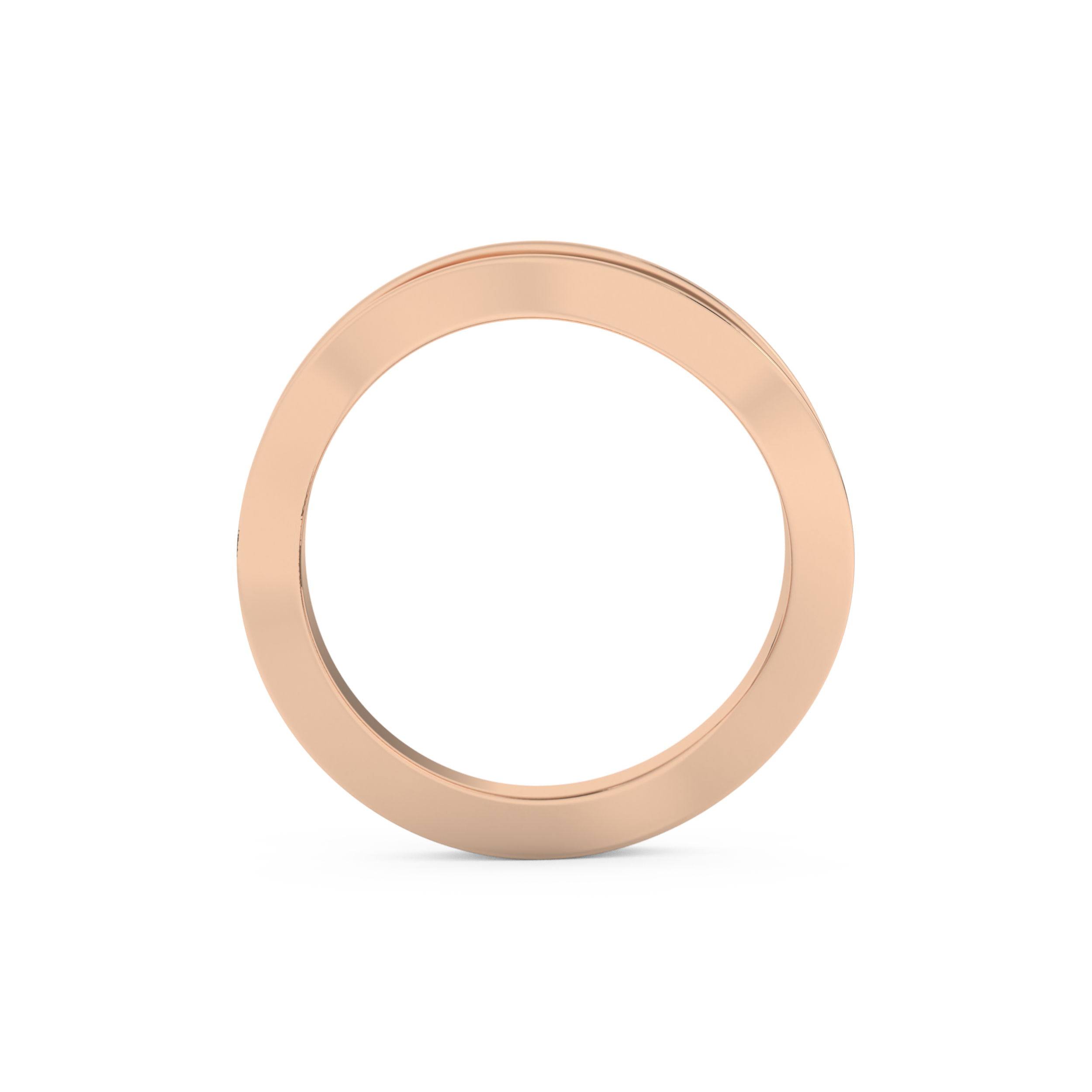 0.75 TCW Round Lab Grown Diamond Wedding Band