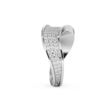 0.75 TCW Round Lab Grown Diamond Wedding Band