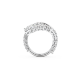 3.08 TCW Round Lab Grown Diamond Wedding Band