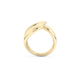 Unique Curved Wedding Band