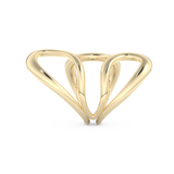 Unique Curved Wedding Band