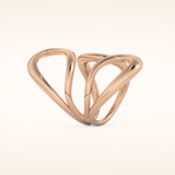 Unique Curved Wedding Band