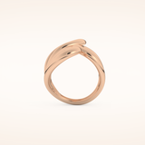 Unique Curved Wedding Band