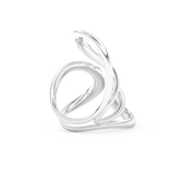 Unique Curved Wedding Band