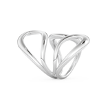 Unique Curved Wedding Band