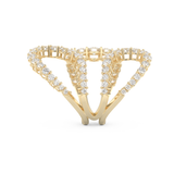 3.501 TCW Round Lab Grown Diamond Wedding Band