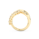 1.13 TCW Round Lab Grown Diamond Wedding Band