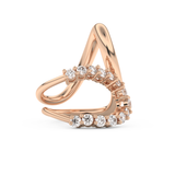 1.13 TCW Round Lab Grown Diamond Wedding Band