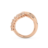1.13 TCW Round Lab Grown Diamond Wedding Band