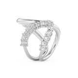1.13 TCW Round Lab Grown Diamond Wedding Band