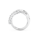 1.13 TCW Round Lab Grown Diamond Wedding Band