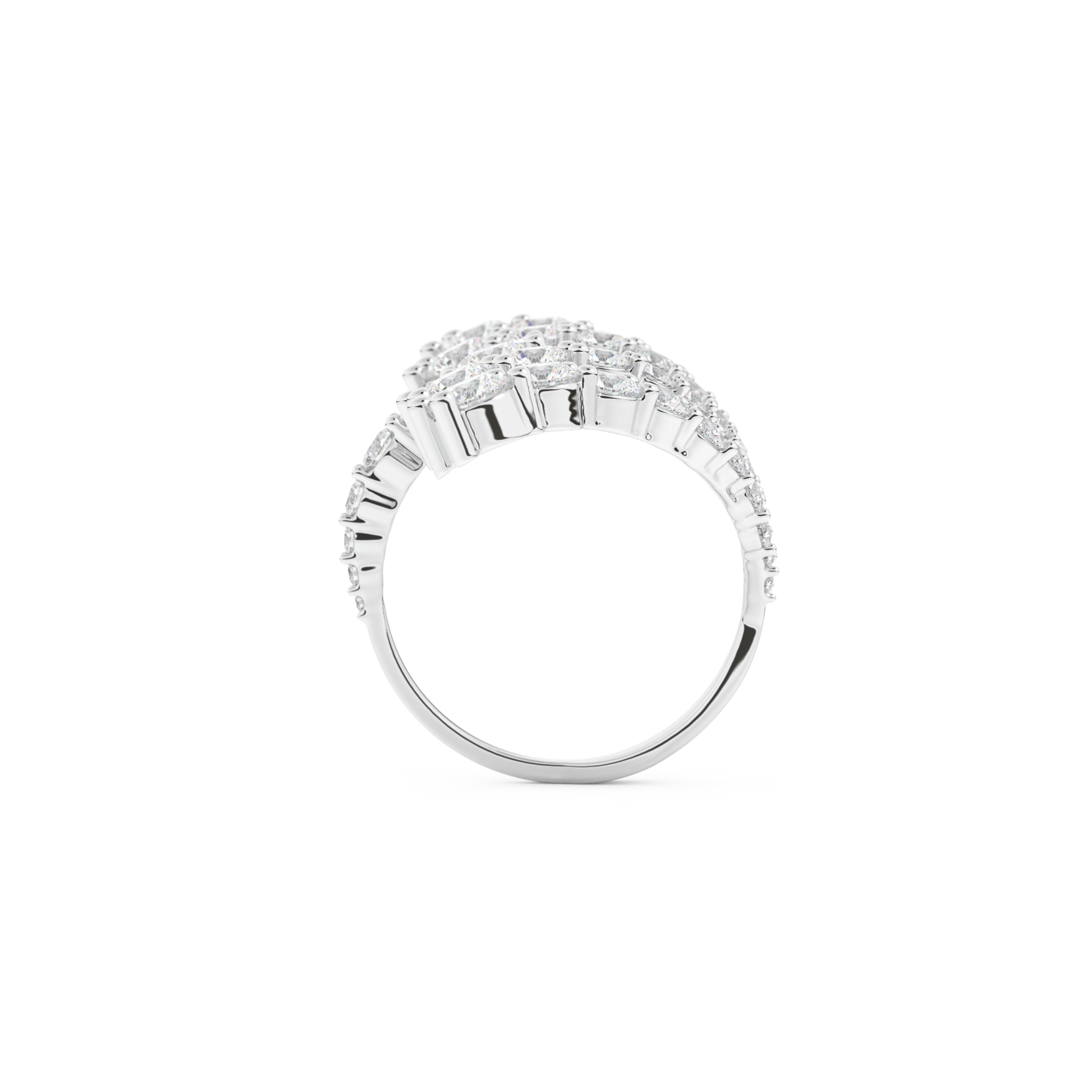 2.717 TCW Round Lab Grown Diamond Wedding Band