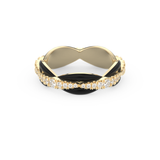 0.369 TCW Round Lab Grown Diamond Wedding Band