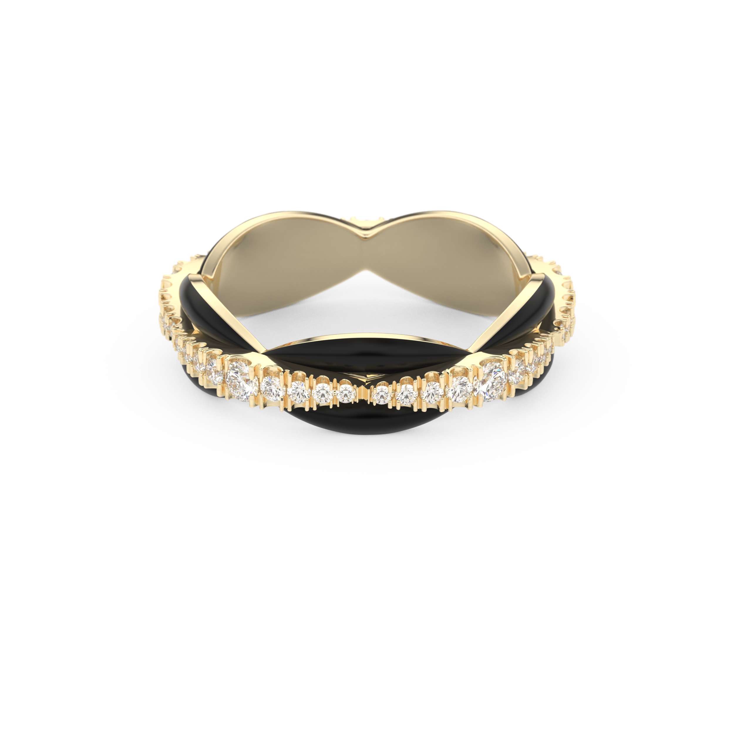0.369 TCW Round Lab Grown Diamond Wedding Band