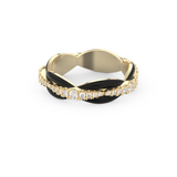 0.369 TCW Round Lab Grown Diamond Wedding Band