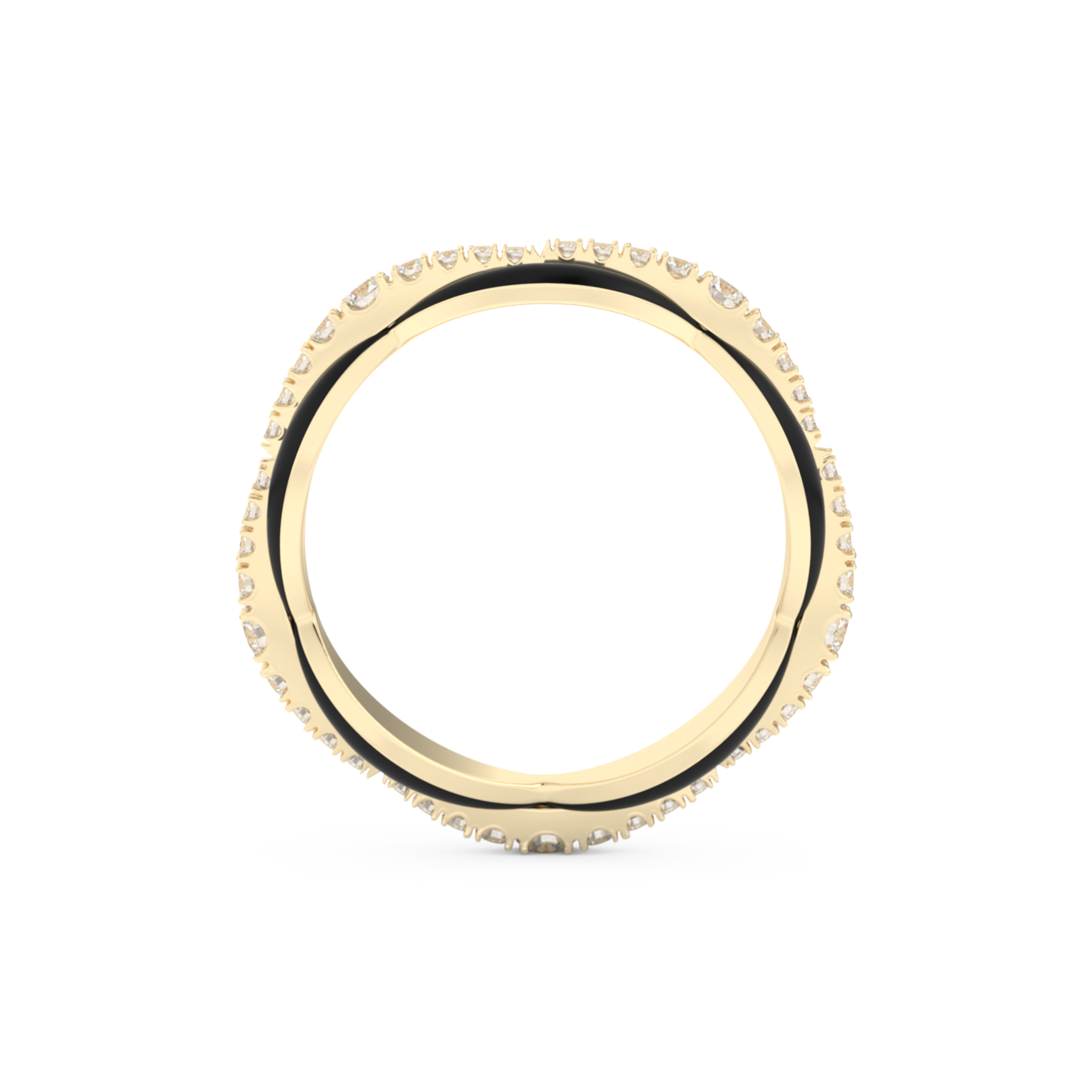 0.369 TCW Round Lab Grown Diamond Wedding Band