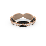 0.369 TCW Round Lab Grown Diamond Wedding Band