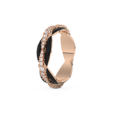 0.369 TCW Round Lab Grown Diamond Wedding Band