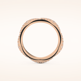 0.369 TCW Round Shaped Moissanite Full Eternity Wedding Band