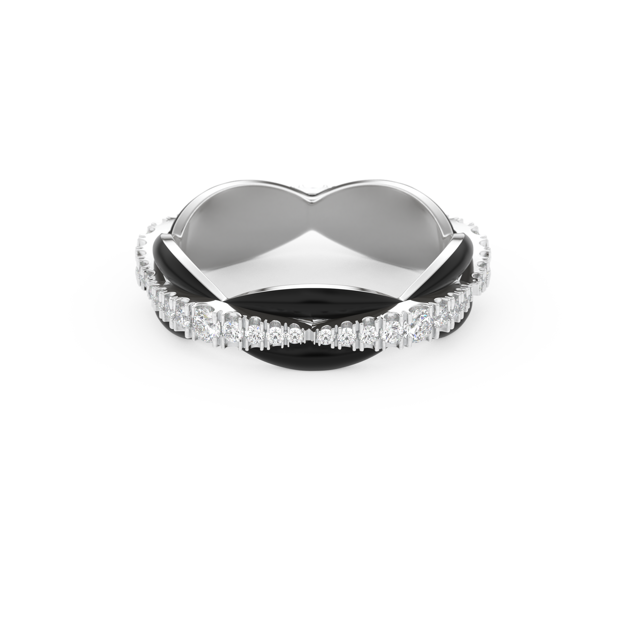 0.369 TCW Round Lab Grown Diamond Wedding Band