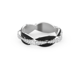 0.369 TCW Round Lab Grown Diamond Wedding Band