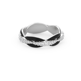 0.369 TCW Round Lab Grown Diamond Wedding Band