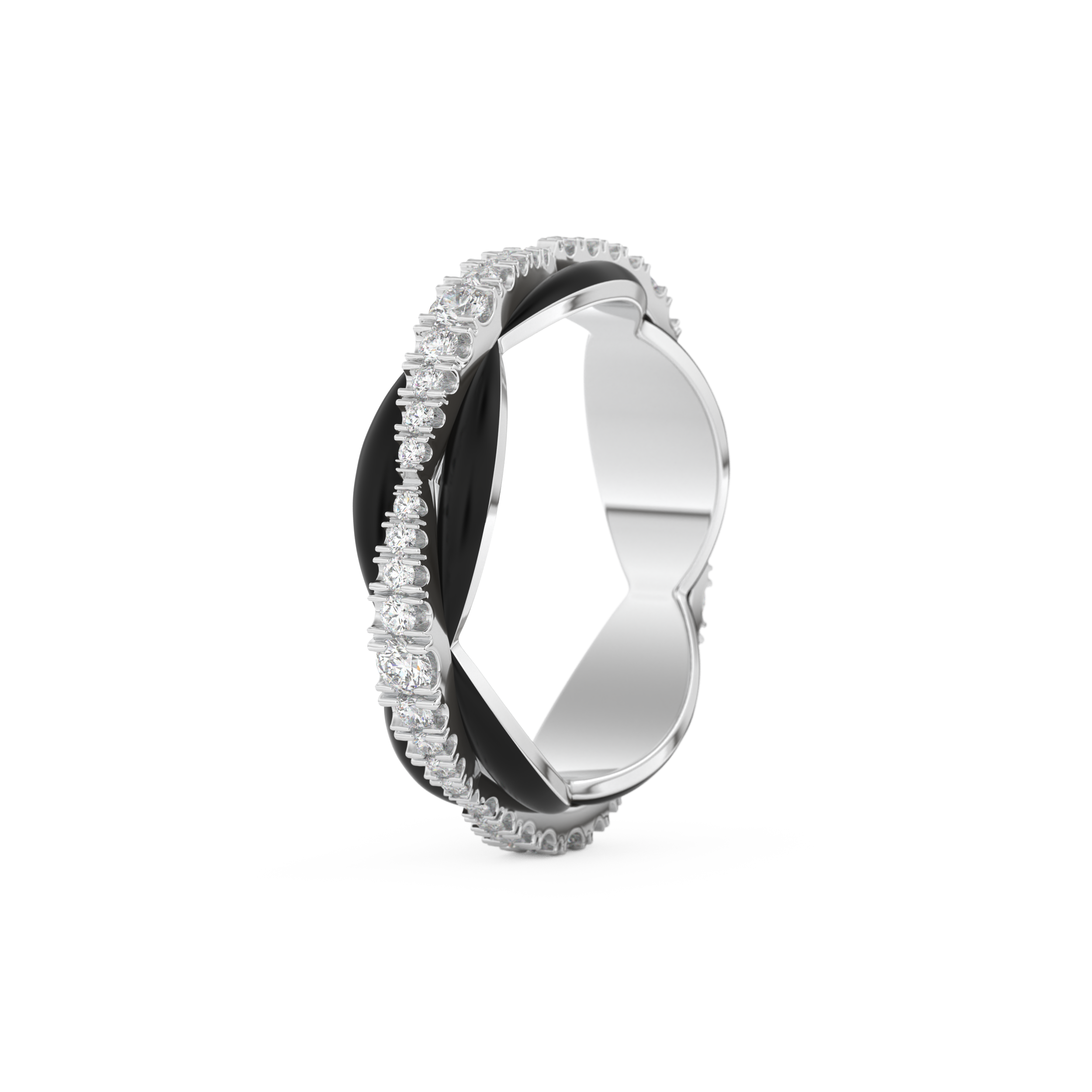 0.369 TCW Round Lab Grown Diamond Wedding Band