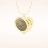 Custom Personalized Fingerprint Pendant Necklace – Crafted with Meaning 6