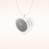 Custom Personalized Fingerprint Pendant Necklace – Crafted with Meaning 1