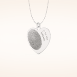 Custom Personalized Fingerprint Pendant Necklace – Crafted with Meaning 2