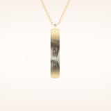 Custom Photo & Name Pendant Necklace – Crafted with Meaning