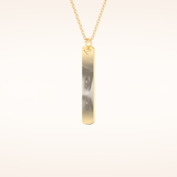 Custom Photo & Name Pendant Necklace – Crafted with Meaning