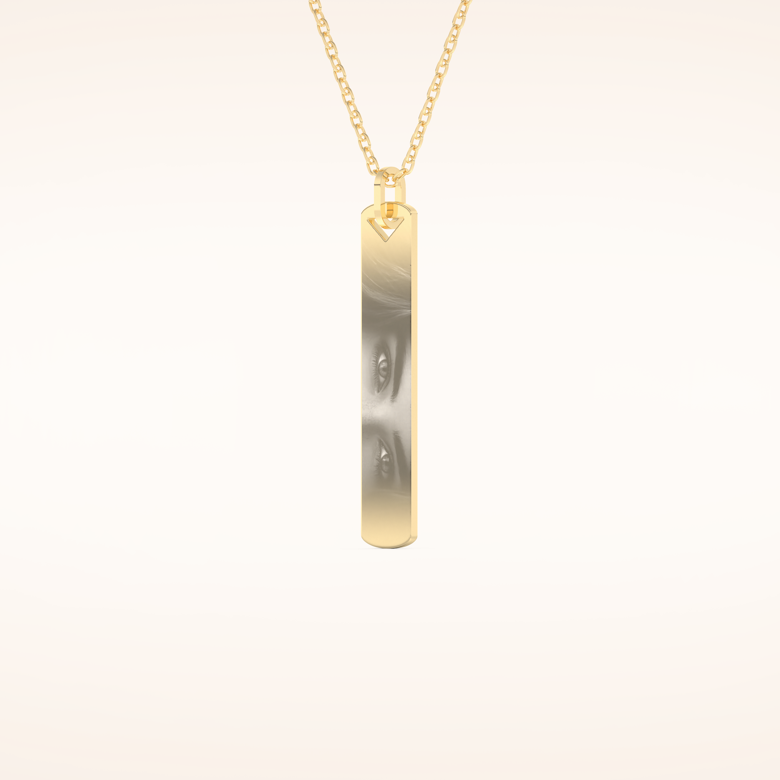 Custom Photo & Name Pendant Necklace – Crafted with Meaning