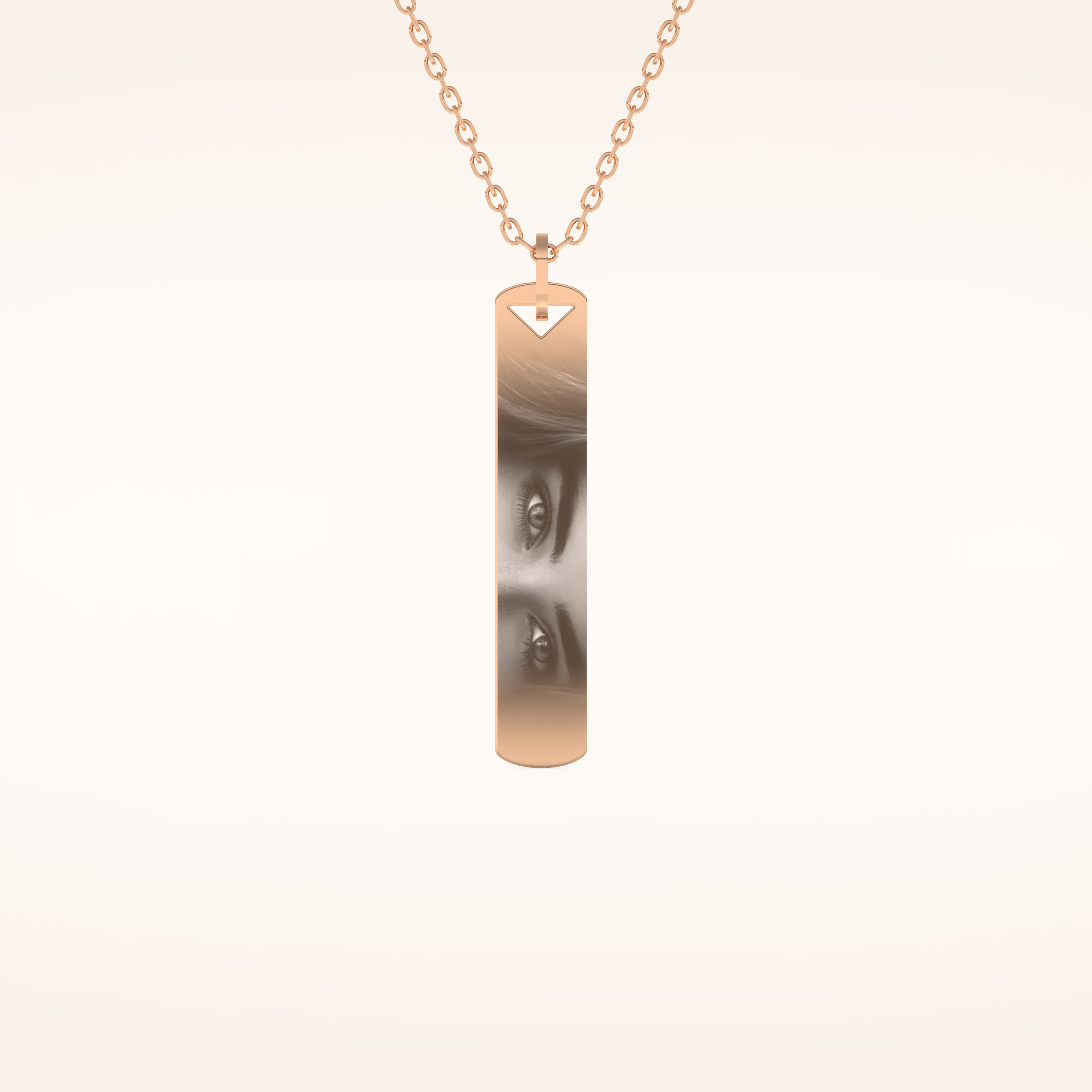 Custom Photo & Name Pendant Necklace – Crafted with Meaning