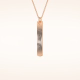 Custom Photo & Name Pendant Necklace – Crafted with Meaning