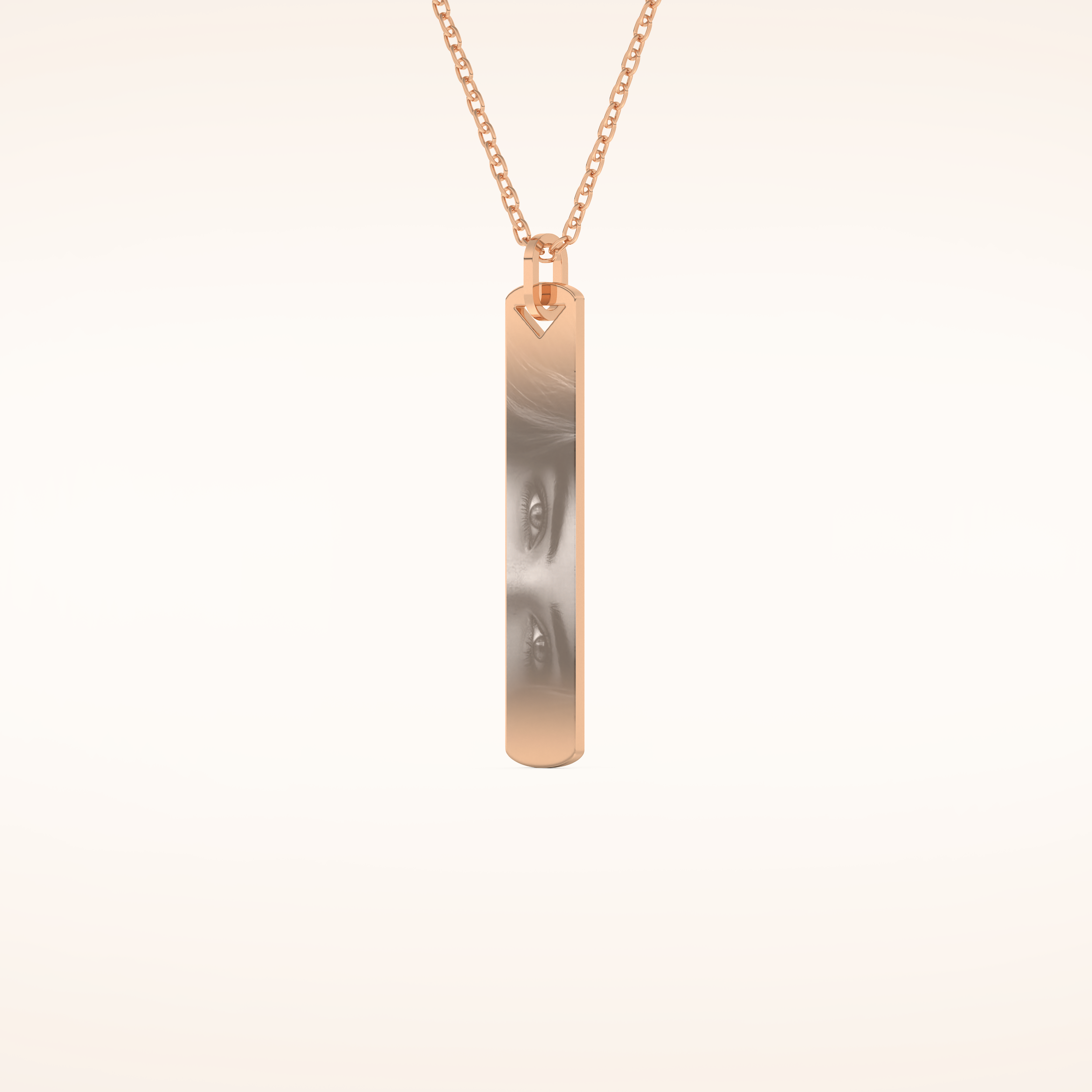 Custom Photo & Name Pendant Necklace – Crafted with Meaning