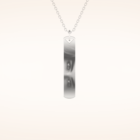 Custom Photo & Name  Pendant Necklace – Crafted with Meaning 1