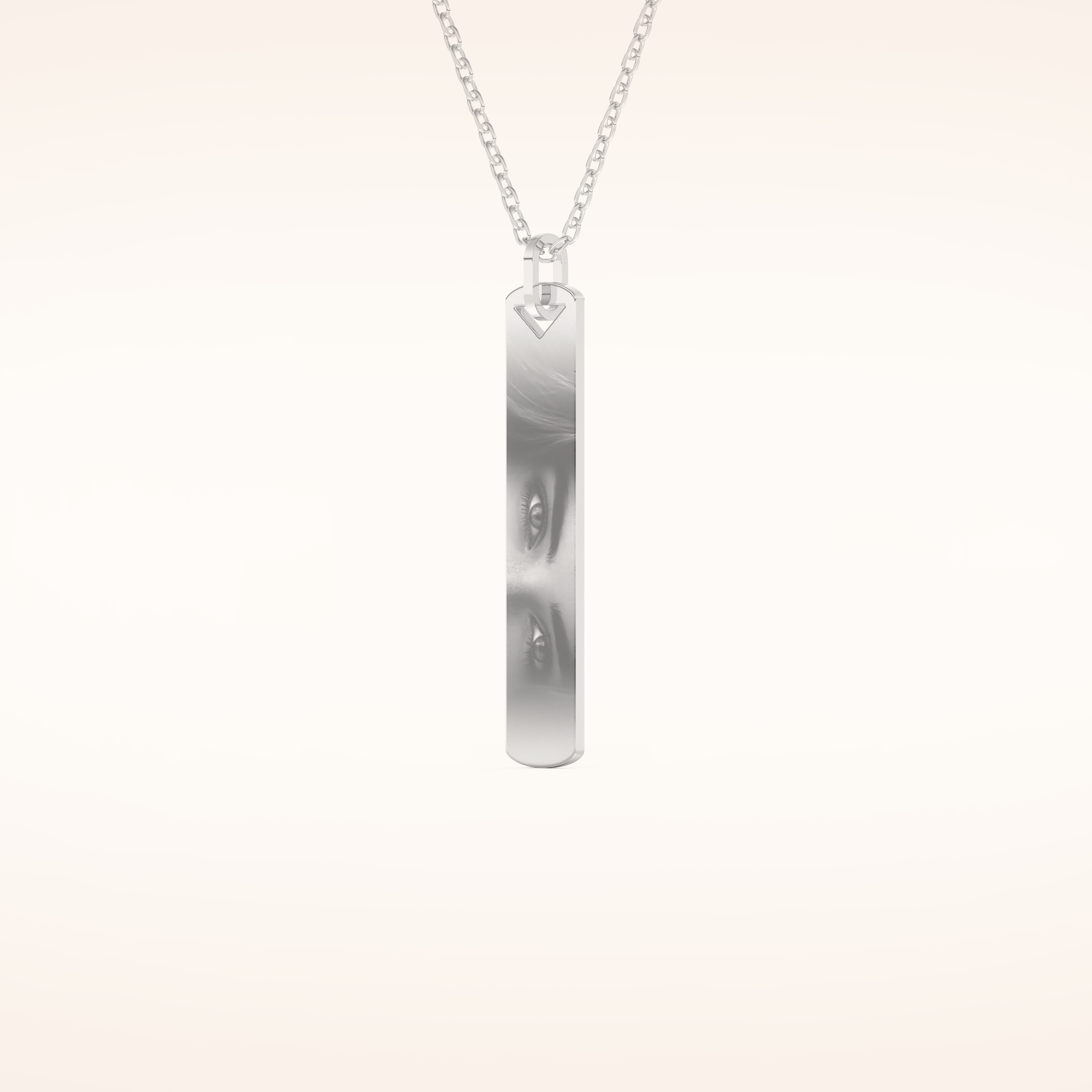 Custom Photo & Name Pendant Necklace – Crafted with Meaning