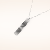 Custom Photo & Name Pendant Necklace – Crafted with Meaning