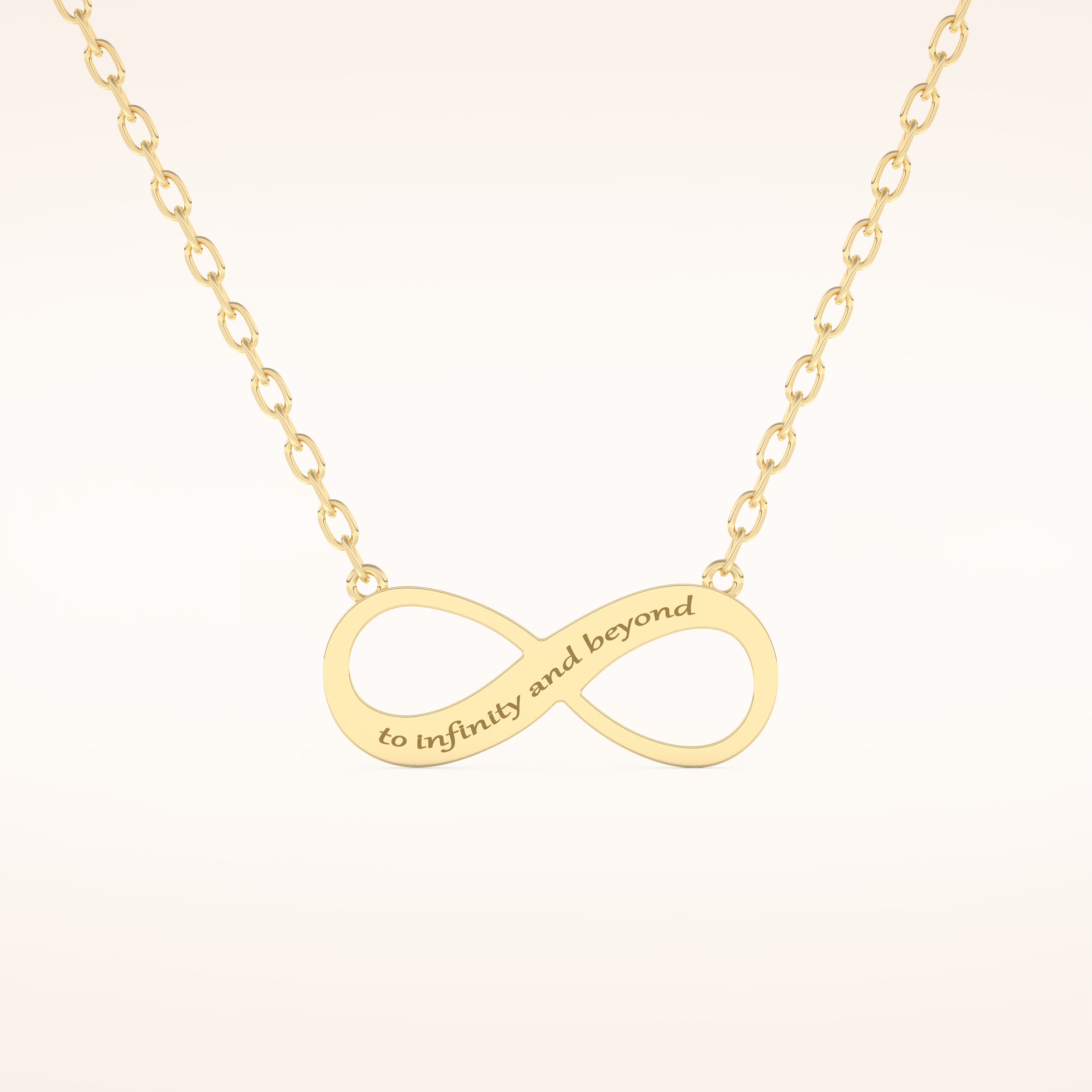 Custom Infinity Pendant Necklace – Crafted with Meaning 6