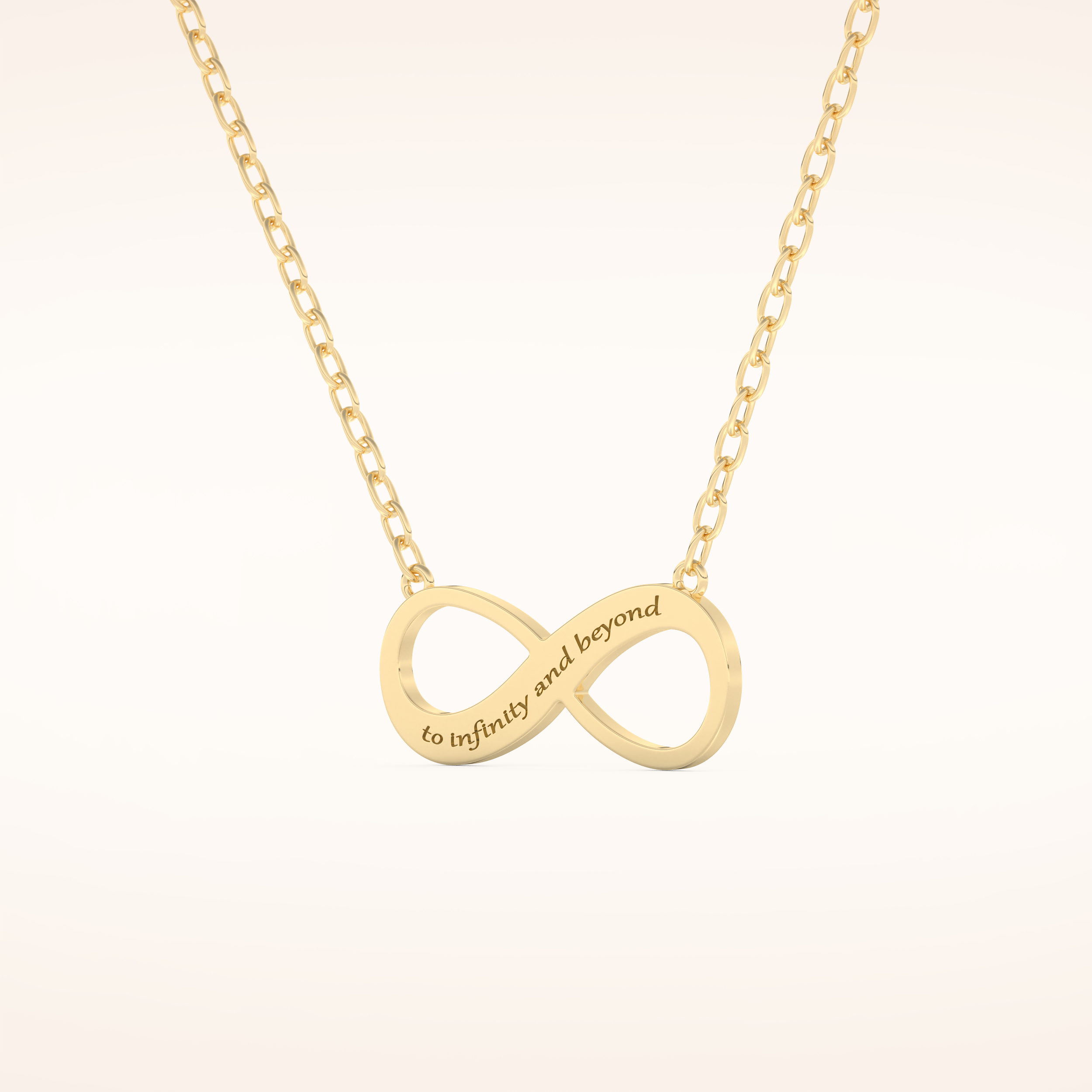 Custom Infinity Pendant Necklace – Crafted with Meaning 7