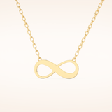 Custom Infinity Pendant Necklace – Crafted with Meaning 9