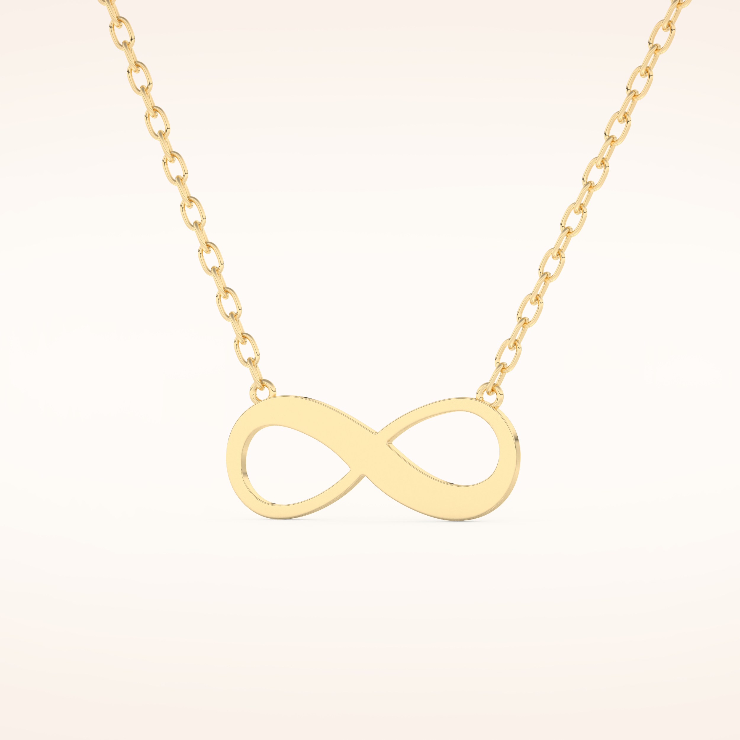 Custom Infinity Pendant Necklace – Crafted with Meaning 9