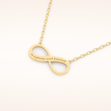 Custom Infinity Pendant Necklace – Crafted with Meaning 10